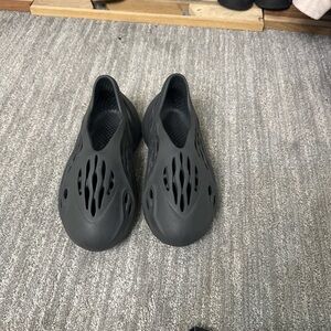 Adidas Gray Slip-On Foam Shoes